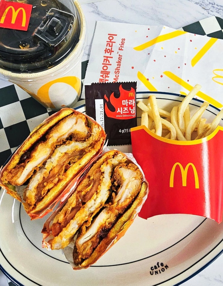  맥도날드 맥크리스피 마라 런치메뉴 대박?