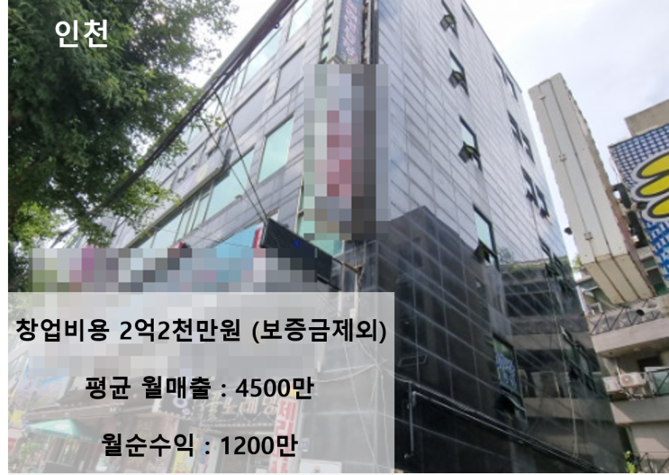  인천 PC방 창업비용 2.2억, 풀오토로 월 1,200만 원 버는 PC방 창업 하세요