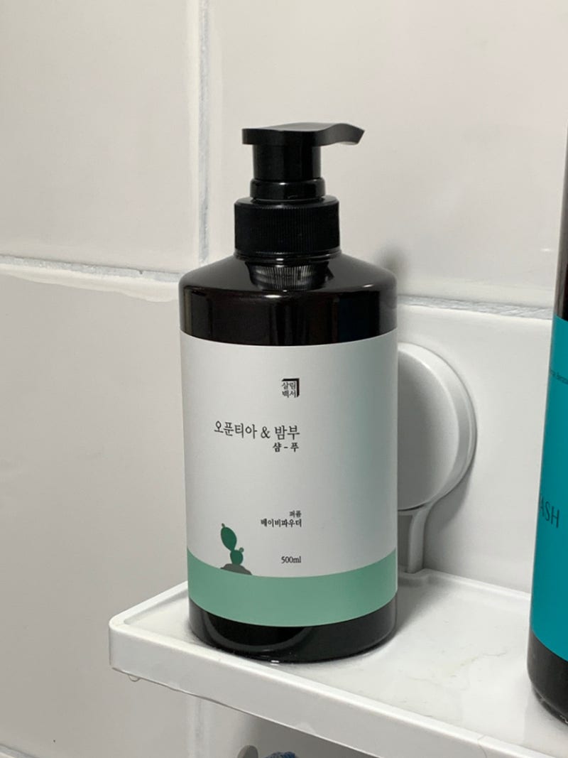 향기좋은 샴푸 추천 세정력도 좋은 살림백서 오푼티아앤밤부 샴푸