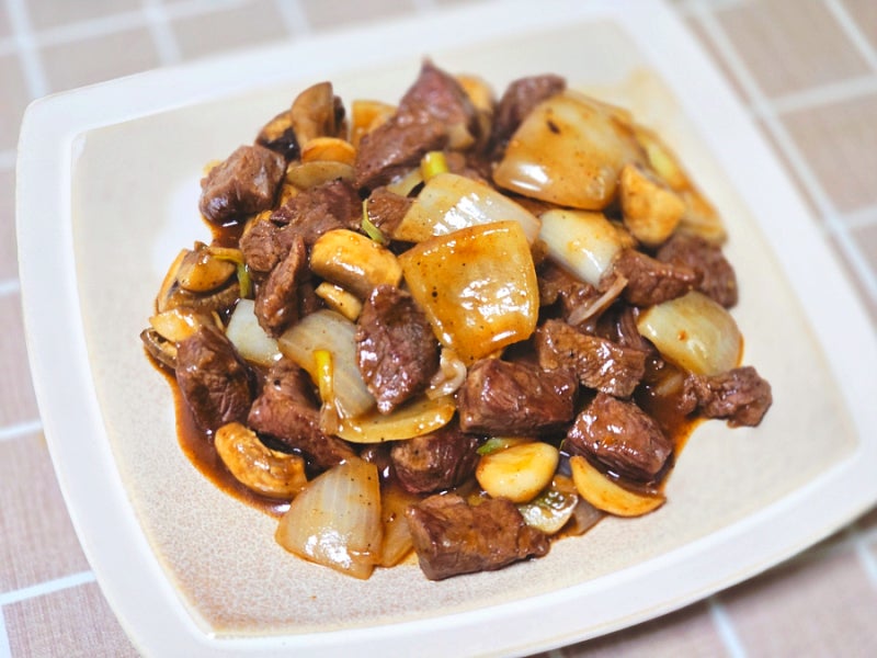 부채살 찹스테이크 만들기 | 파프리카 없어도 맛있는 간단 레시피