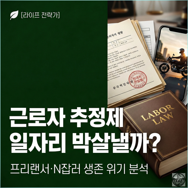  근로자 추정제 도입 논란, 프리랜서와 N잡러 일자리 박살 날까? (스페인 딜리버루 사태)