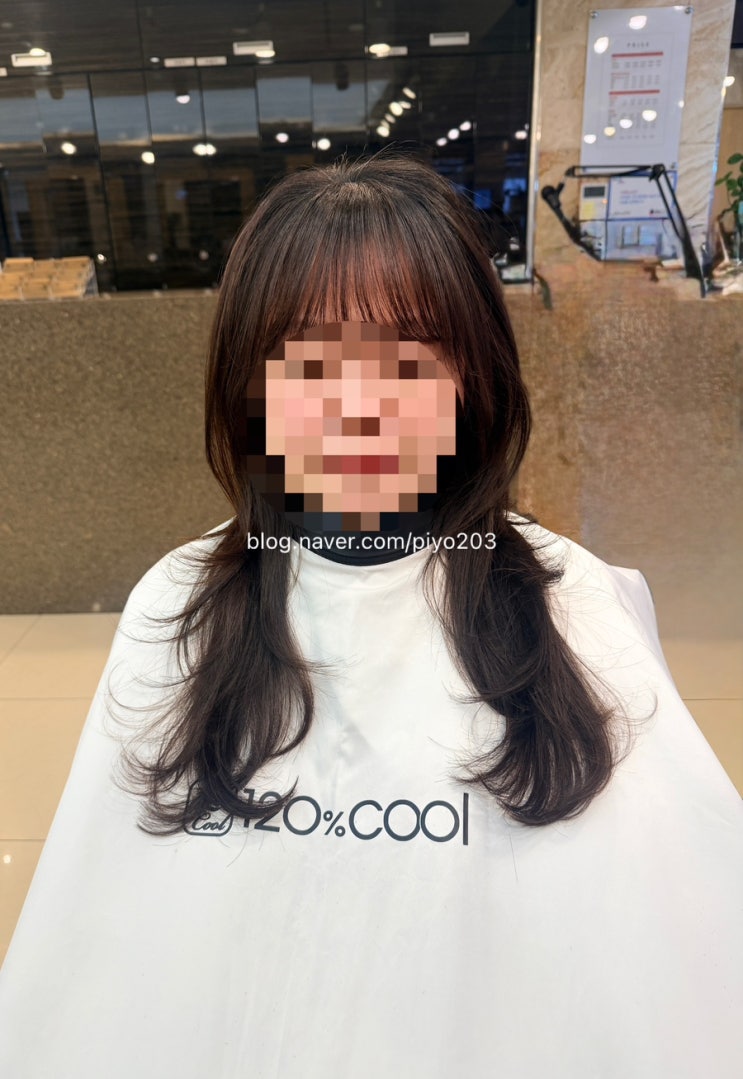  [의정부 미용실] 곰손도 금손되는 '롱헤어 허쉬컷' C컬 웨이브'로 볼륨감 심폐 소생