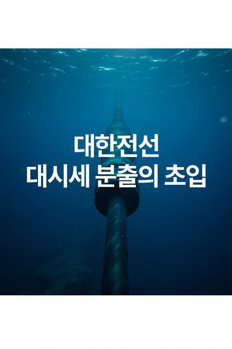  대한전선, 27,950원이 끝이라고? 이제 진짜 '슈팅'은 시작되었습니다.