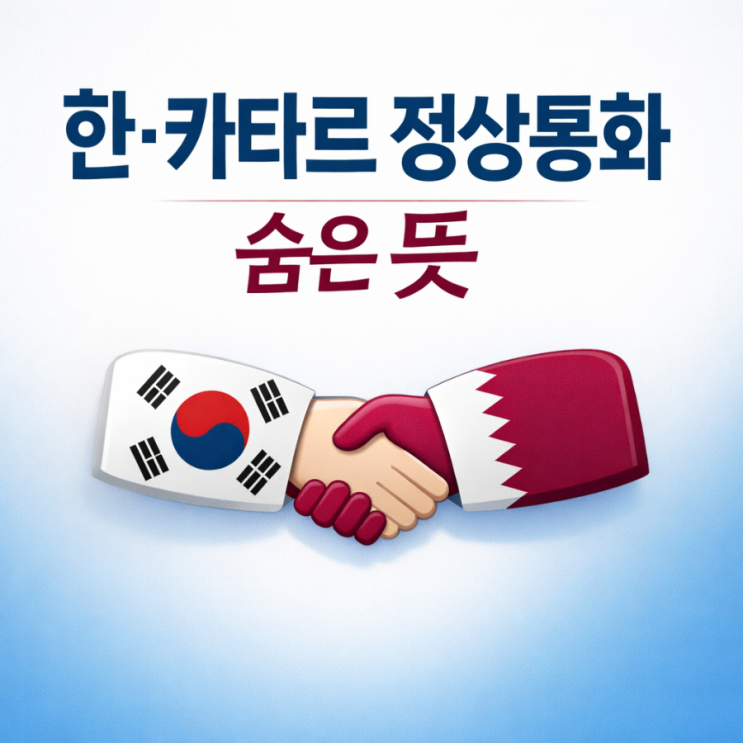  (분석) 이재명 대통령–카타르 타밈 국왕 통화, ‘말’보다 큰 외교 신호 읽기 