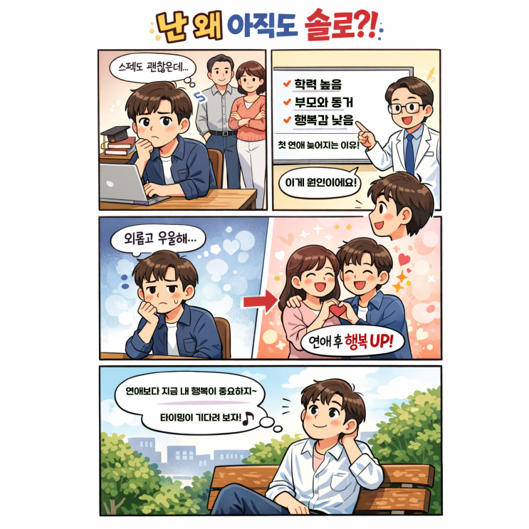   “난 왜 아직도 솔로일까?”연구로 밝히다!