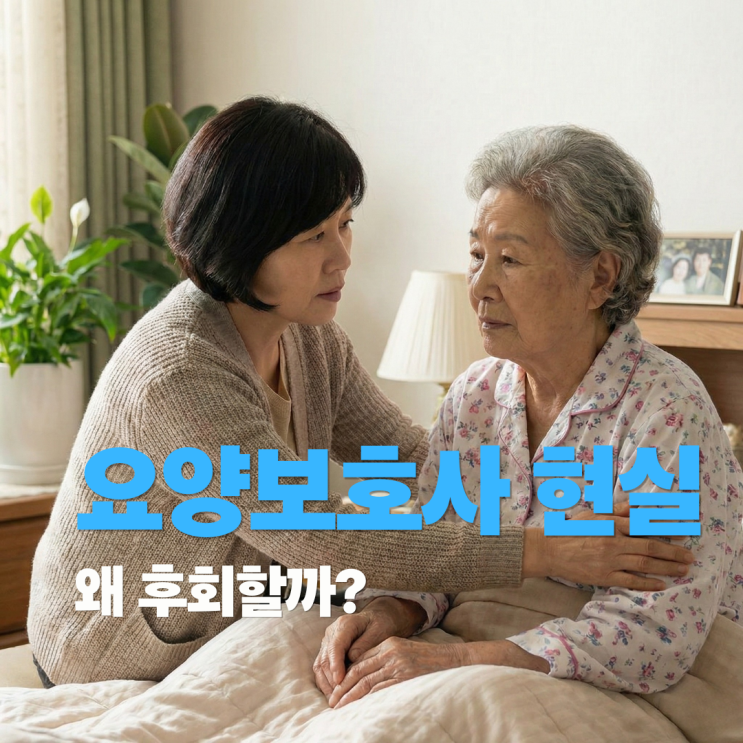  요양보호사 취업후, 10명중 7명이 후회하는 진짜 이유