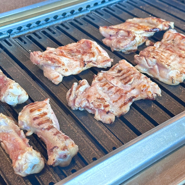  가평 숯불닭갈비 맛집 모닭 아이랑 가기 좋은 식당 내돈내산 후기