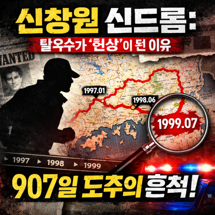  신창원 신드롬: “탈옥수”가 ‘현상’이 된 이유 (907일 도주가 남긴 것)
