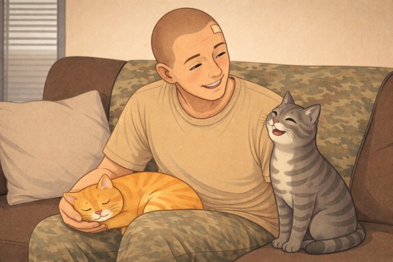 고양이와 PTSD(외상 후 스트레스 장애)
