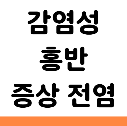  감염성 홍반 어린이집 유치원 증상 전염