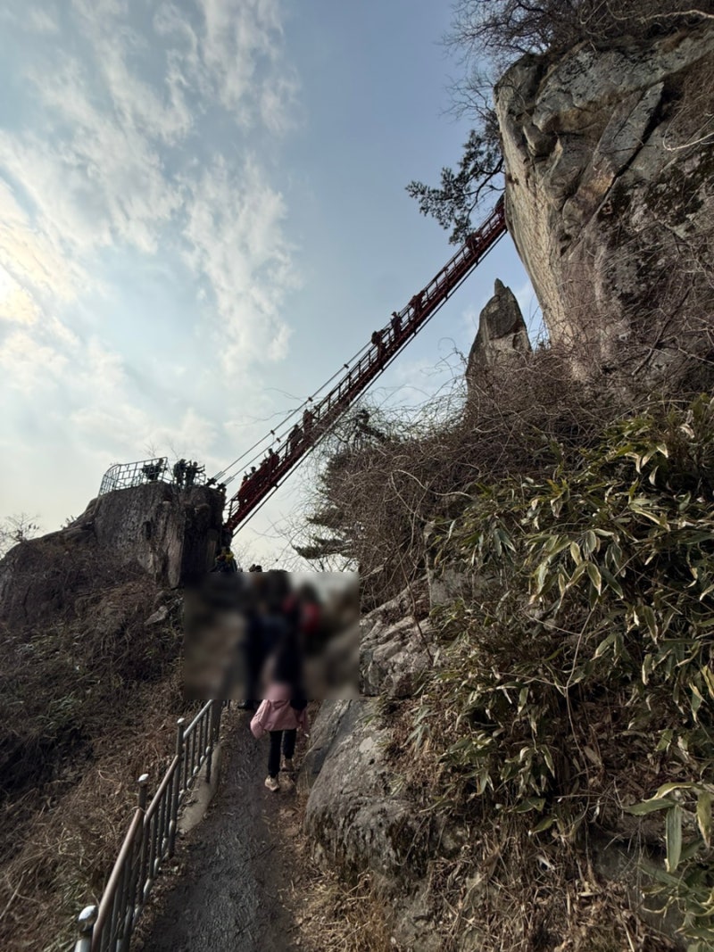 [완주/블랙야크100대명산] 대둔산 최단코스, 출렁다리, 삼선계단, 케이블카까지.