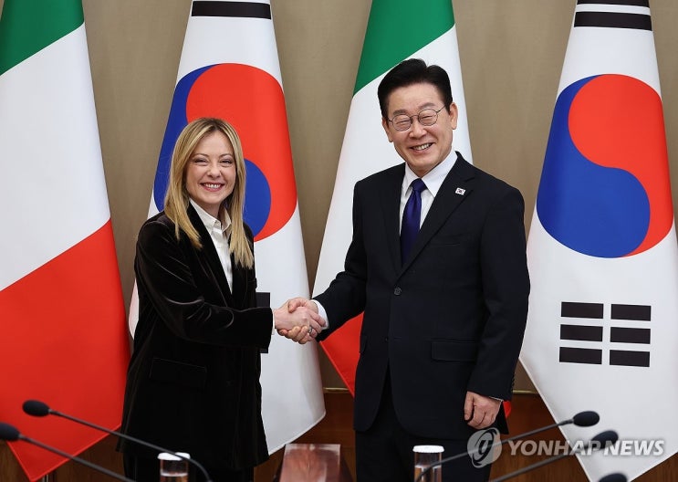 이태리 극우 <b>총리</b> <b>멜로니</b>, 방한 이유는?