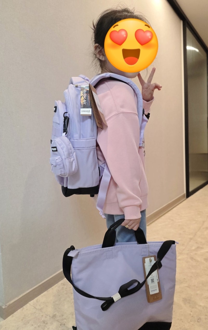 초등학교 입학준비 책가방 추천 │디스커버리 키즈 백팩 수납력,착용감