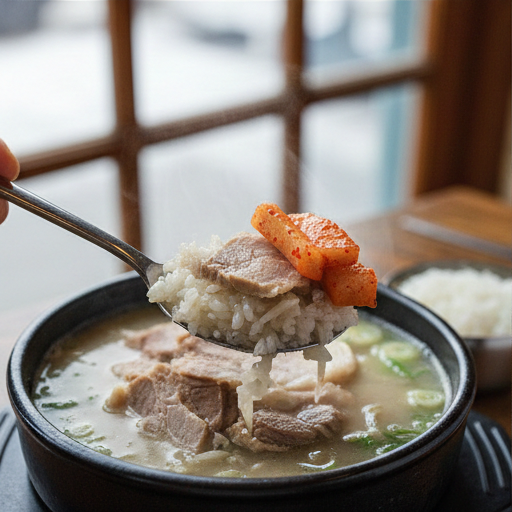 순대국밥 돼지국밥 칼로리와 영양소~!