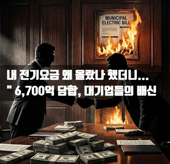  "내 전기요금 왜 올랐나 했더니..." 6,700억 담합, 대기업들의 배신 (충격 실태)
