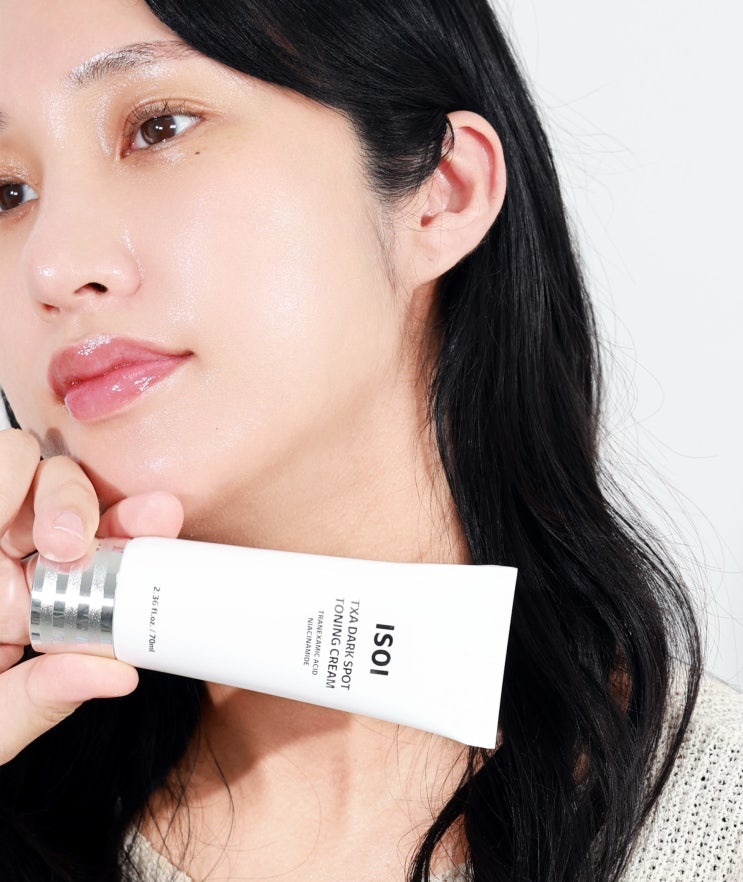  아이소이 트라넥삼산 함유된 백광 기미크림으로 집중케어!