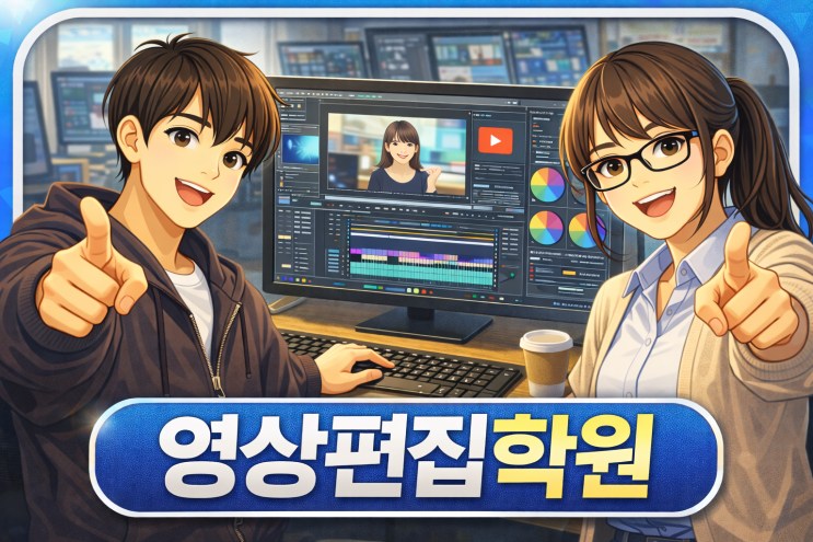  영상편집학원｜지금 시작해도 늦지 않을까 고민된다면