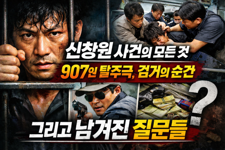  신창원 사건의 모든 것: 907일 탈주극, 검거의 순간, 그리고 남겨진 질문들