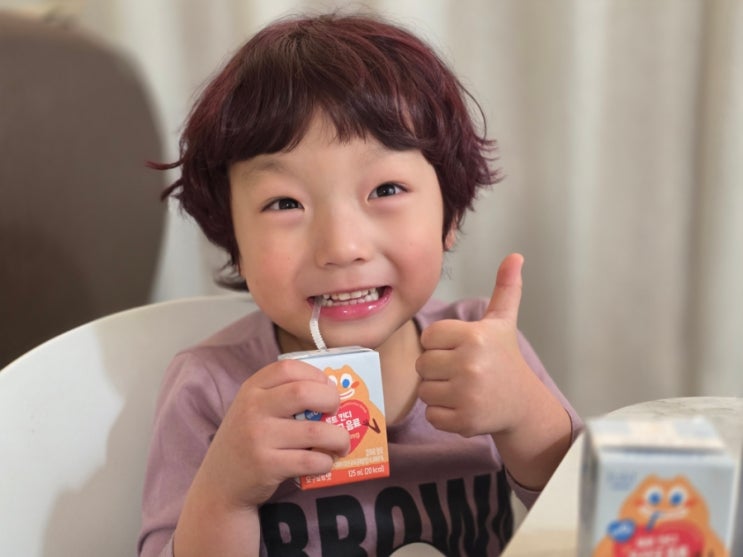  어린이간식 유산균음료 룩트킨디로 건강하게 챙겨요