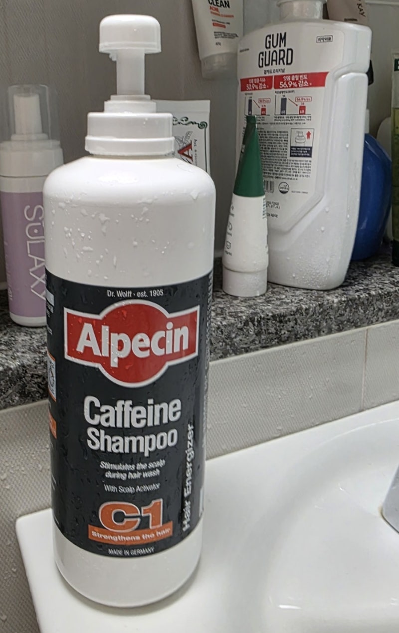 [샴푸리뷰] 코스트코 구매 독일 국민 샴푸 알페신 C1 카페인 샴푸 1250ml 대용량 찐사용 후기