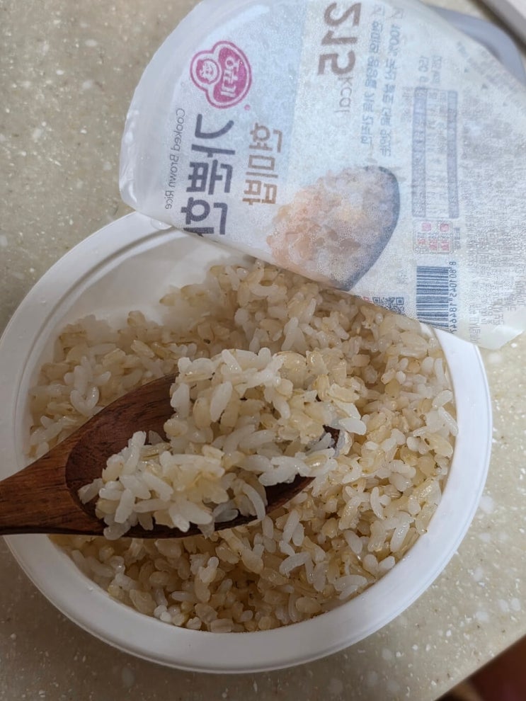  다이어트, 혼밥용 오뚜기 현미밥 리얼후기