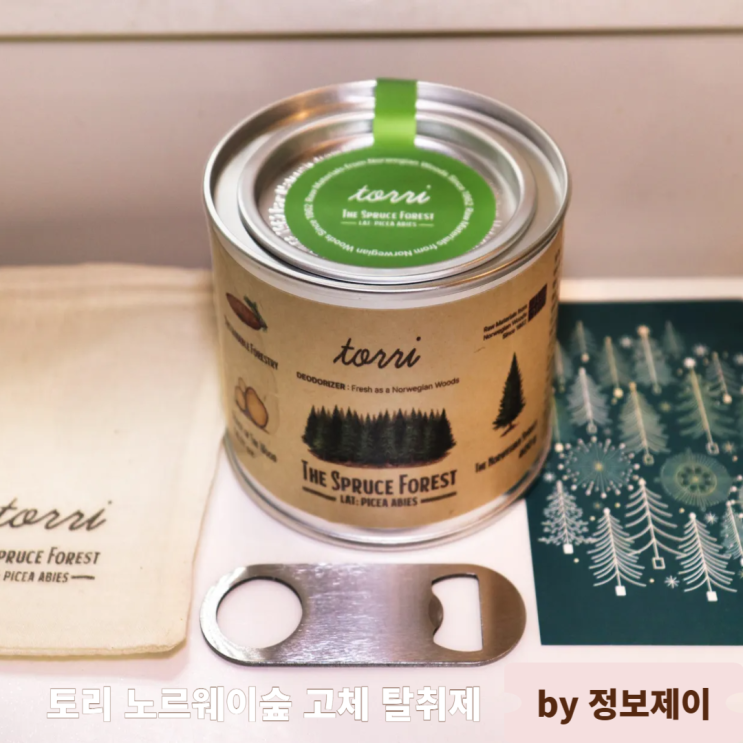  노르웨이숲 향으로 완성하는 강력탈취제 토리 고체탈취제 리뷰