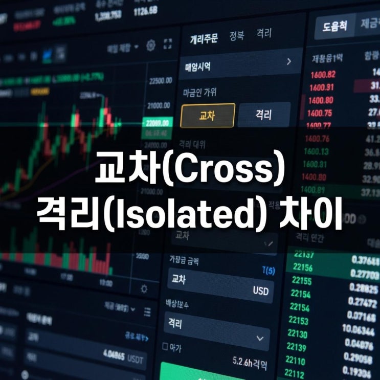  교차 격리 차이 선물 초보가 무조건 '격리'를 써야 하는 이유 (청산가 계산/레버리지)