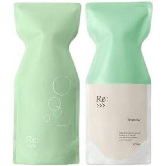 AJUVANT 아쥬반 리 샴푸 600ml 트리트먼트 600g 세트