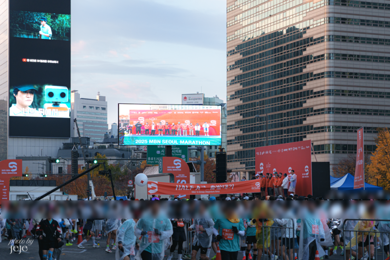 2025 MBN 서울마라톤 구경 다녀온 후기 (하프 기록을 곁들인)
