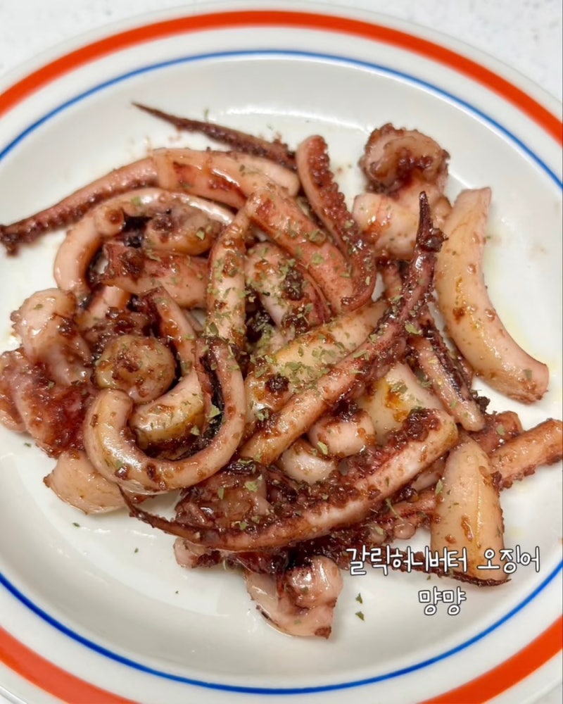 [허니버터 오징어 레시피] 이거 넣으니 풍미가 10배, 맛없없 레시피