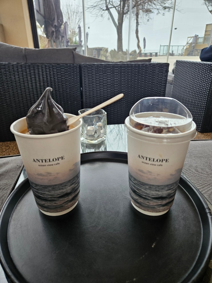  안산 대부도 카페 오션뷰 쉬어가기 좋은 엔틸로프