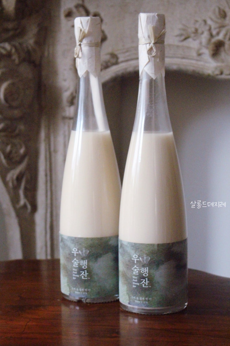  명절선물 추천 고급 전통주 우술행잔 탁주 선물세트