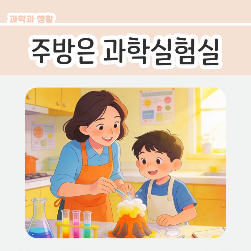 초등과학실험을 집에서