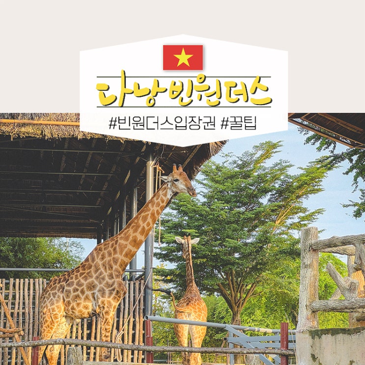  다낭 빈원더스 베트남 호이안 여행 입장권 사파리 워터파크 꿀팁