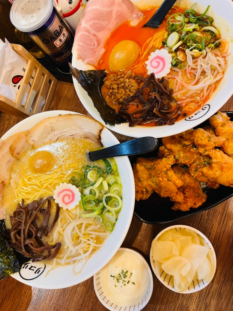  구미역맛집 진한 라멘 국물의 혼밥도 가능한 리코리 웨이팅
