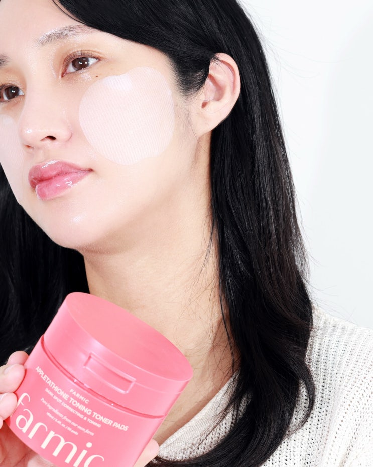  올리브영 토너패드 추천! 파믹 애플타치온 토닝 토너패드로 얼굴하얘지는법 꿀팁!