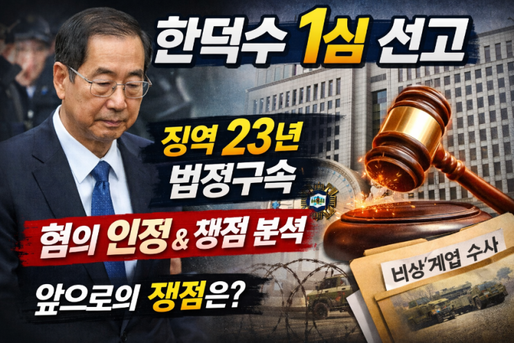  한덕수 선고: 법원이 인정한 혐의와 1심 판결 요지, 앞으로의 쟁점까지(전문가 분석)