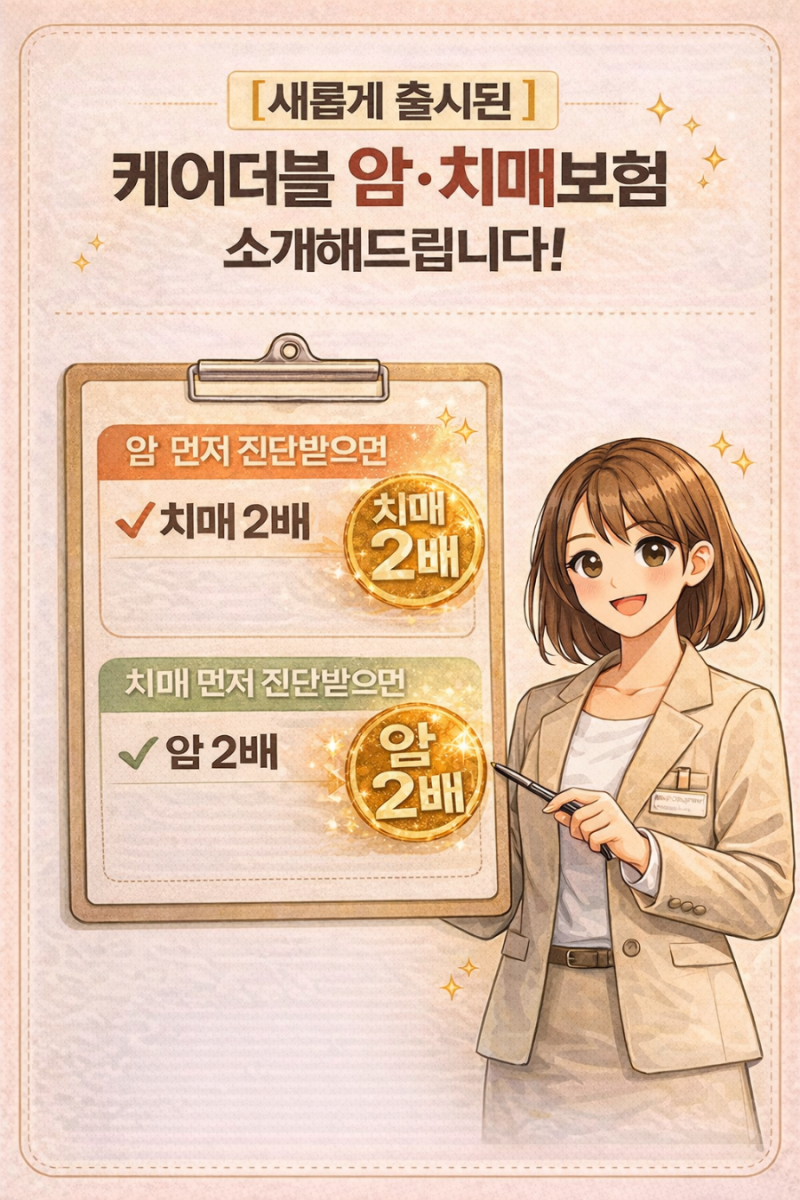 [현대해상] 치매와 암, 가족에게 남길 부담을 줄이는 보험｜암·중증치매 발생 시 진단비 최....