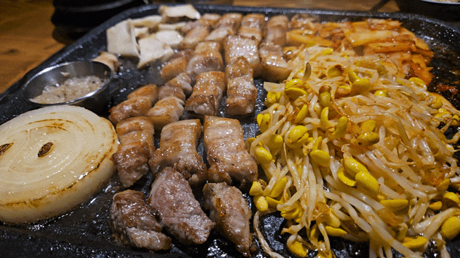  잠실새내역 가성비 삼겹살집, 불타는삼겹살 신천점