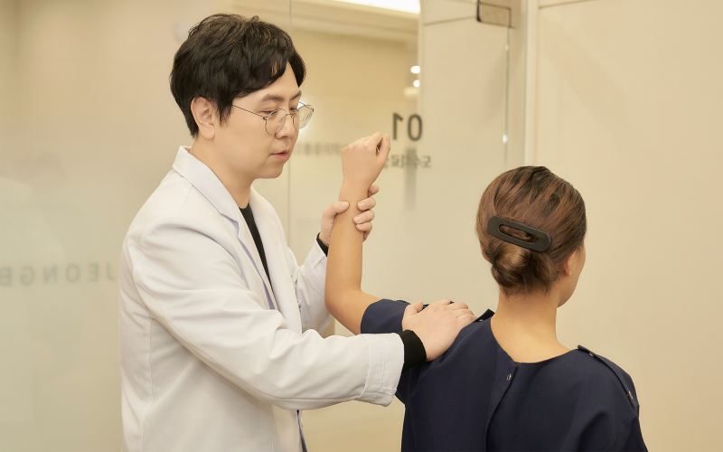 정발산역 어깨 오십견 치료, 체외충격파 효과?