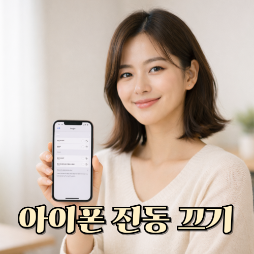 아이폰 진동 끄기 설정 한 번에 정리 무음모드 완벽 활용