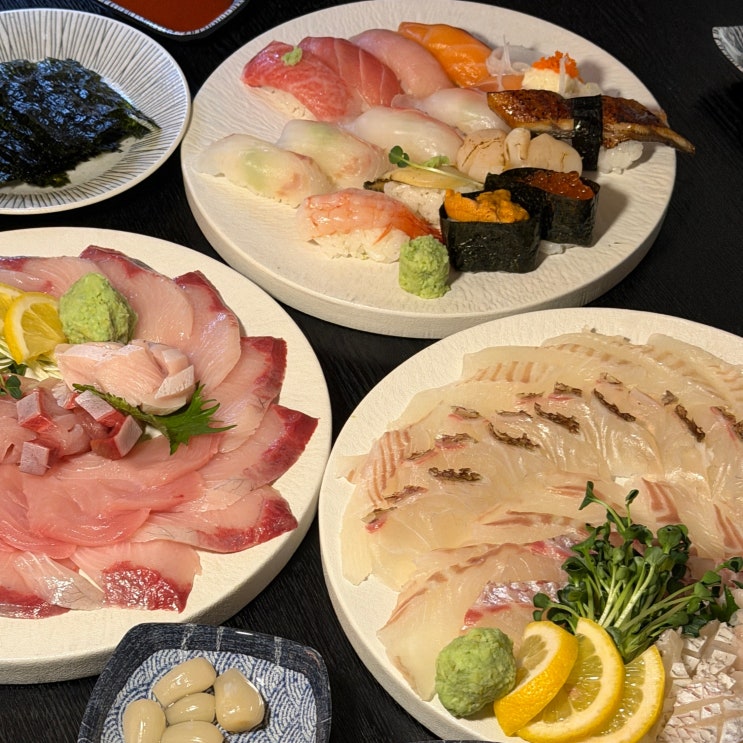  익선동 한옥 맛집 어담익선, 분위기 좋은 숙성회 초밥 데이트(메뉴 콜키지)
