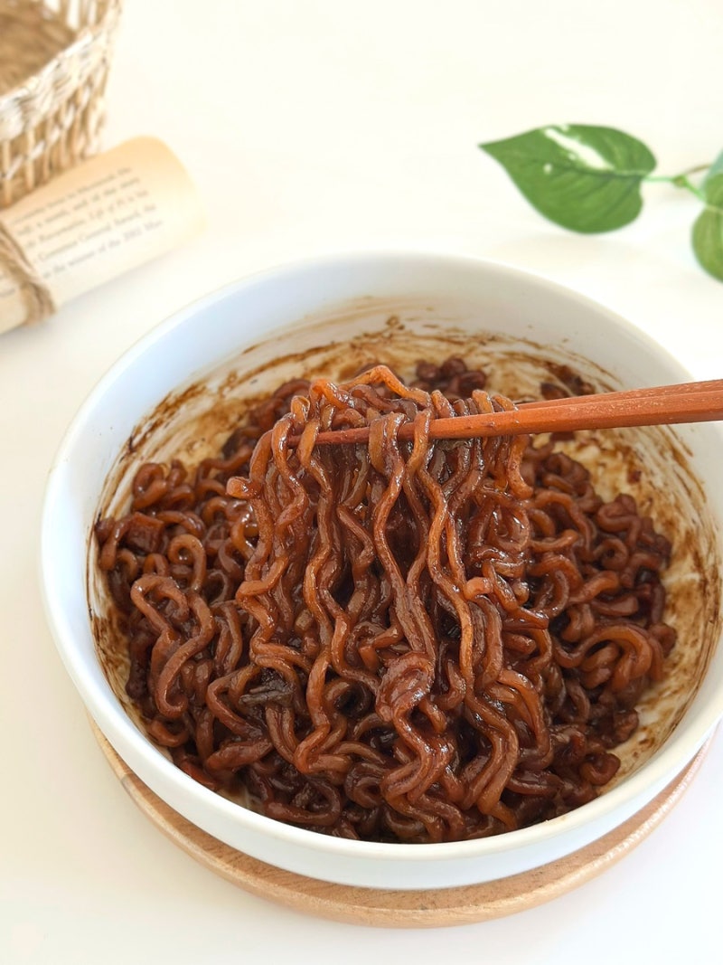 홍윤화 짜파게티 맛있게 끓이는법 전자레인지 짜장라면 레시피