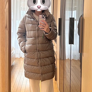 에르노 패딩 후기 착샷 사이즈팁: 도라 아멜리아 42