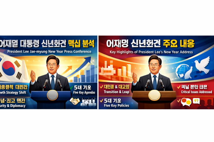  이재명 대통령 신년회견 주요 내용 및 핵심 분석