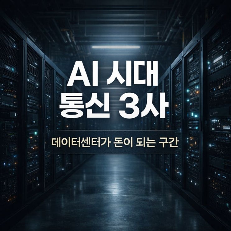 SKT vs KT vs LGU+: 2026년 AI 데이터센터 수익화, 누가... 