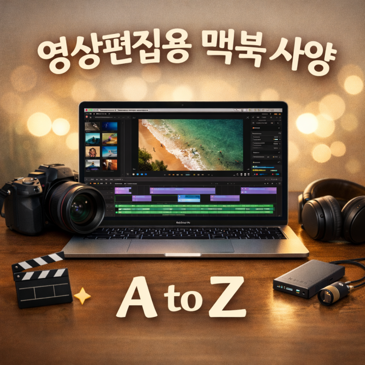  영상편집용 맥북 사양 A to Z 고민노노!