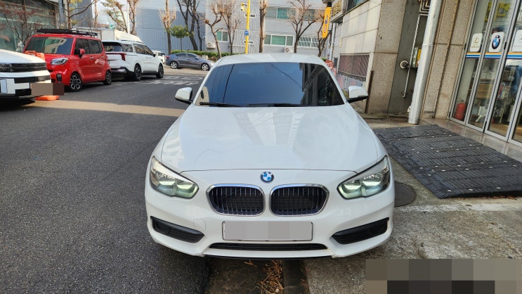  인천 BMW F20 118D 카플레이 모니터 교체로 애플카플레이 안드로이드 오토 사용하기