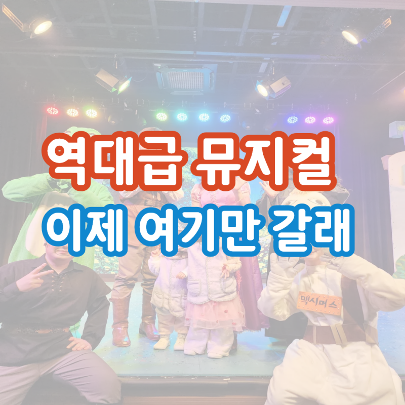 대전 어린이회관 뮤지컬 예약부터 자리 꿀팁까지