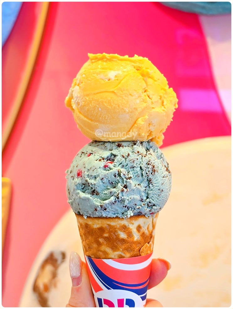 베스킨라빈스 윈터 민트 초콜릿 칩 베라 맛 종류 신메뉴